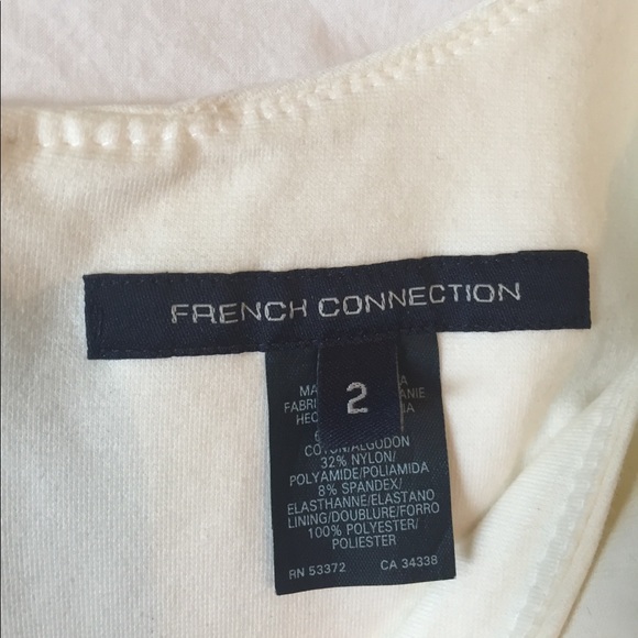 French Connection Cap Sleeved Cocktail Dress - Picture 3 of 4